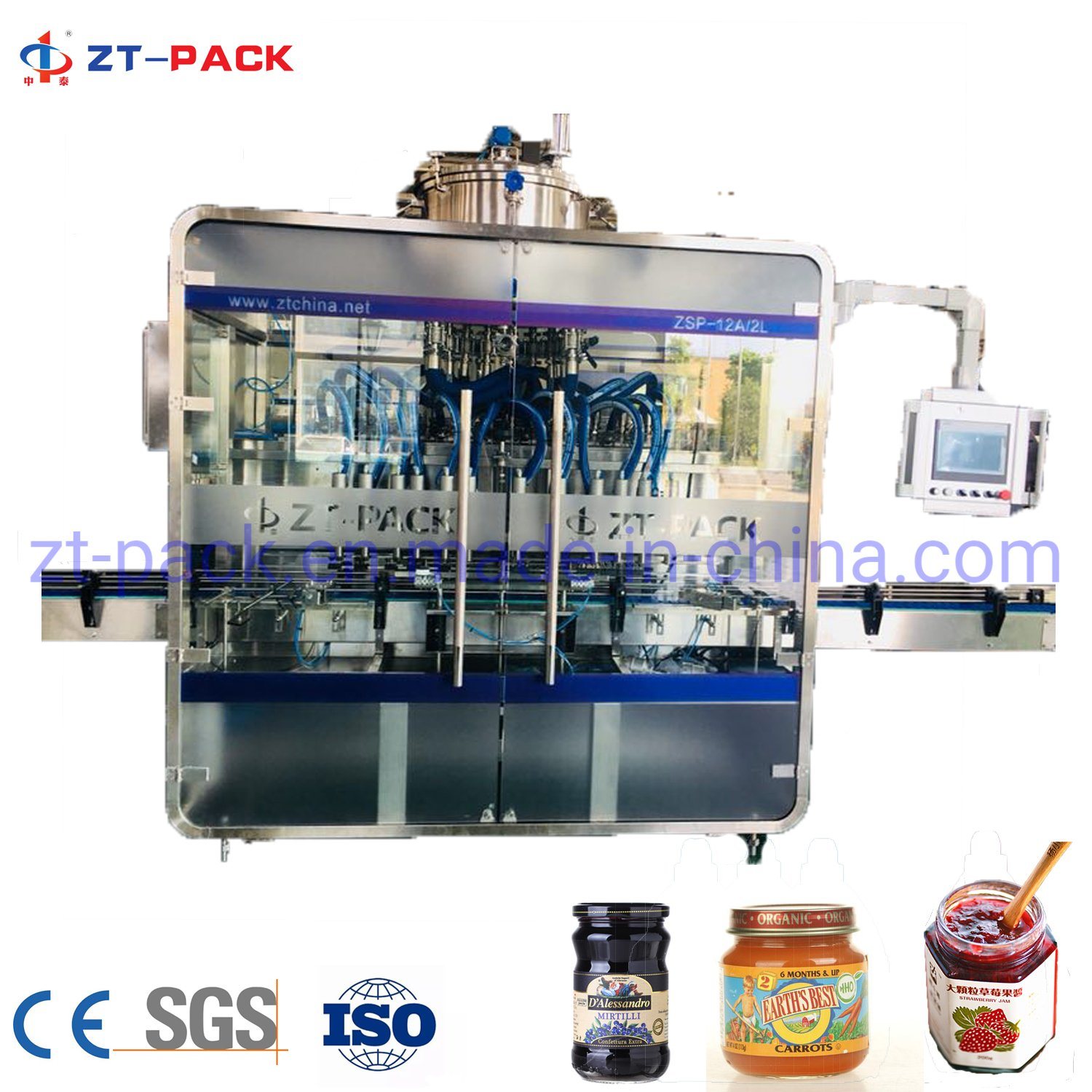 Automatic Filling Line Honey Packaging Equipment